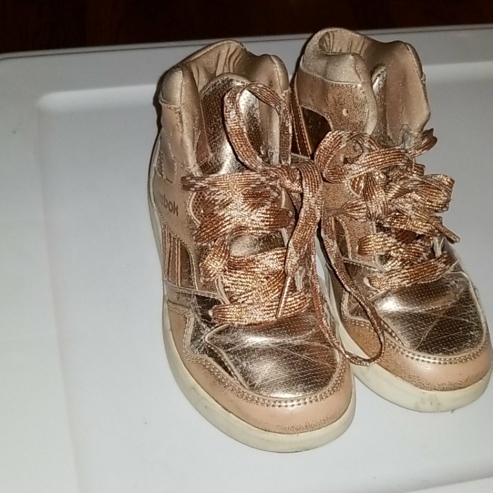 Little girl Reebok shoes